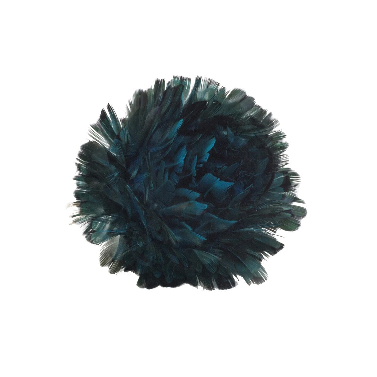 Blue Goose Feather Ball, Set of 12