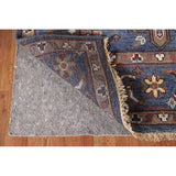 Blue Heriz Serapi Area Rug Handmade Wool Carpet - 7'9"x 10'4"
