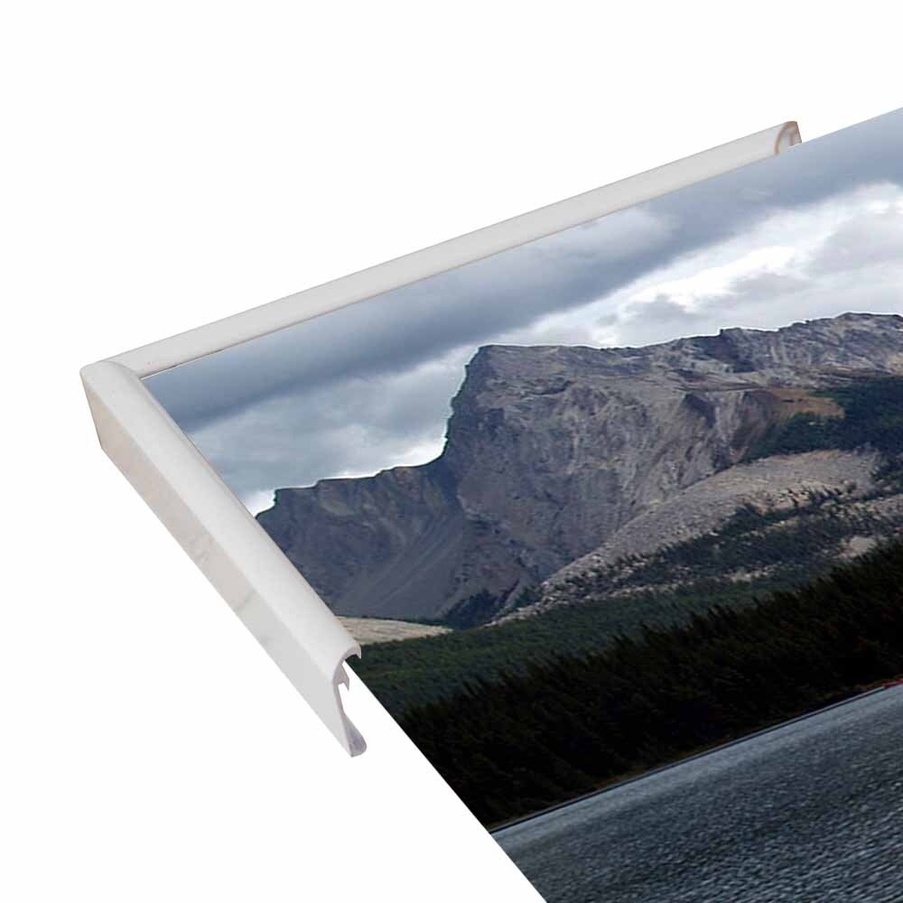 Blue Horizon II-WILWAY109775 Framed Print 18"x36" by Willow Way Studios, Inc.