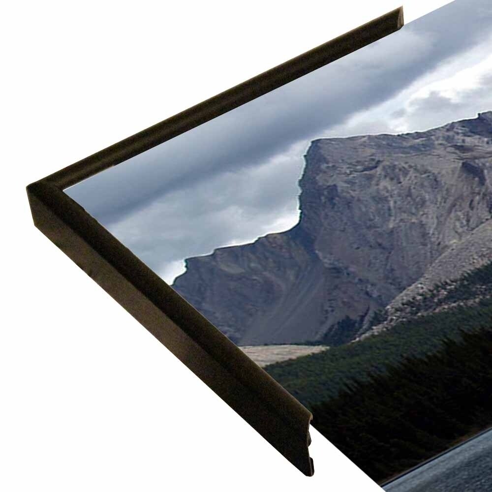 Blue Horizon II-WILWAY109775 Framed Print 18"x36" by Willow Way Studios, Inc.