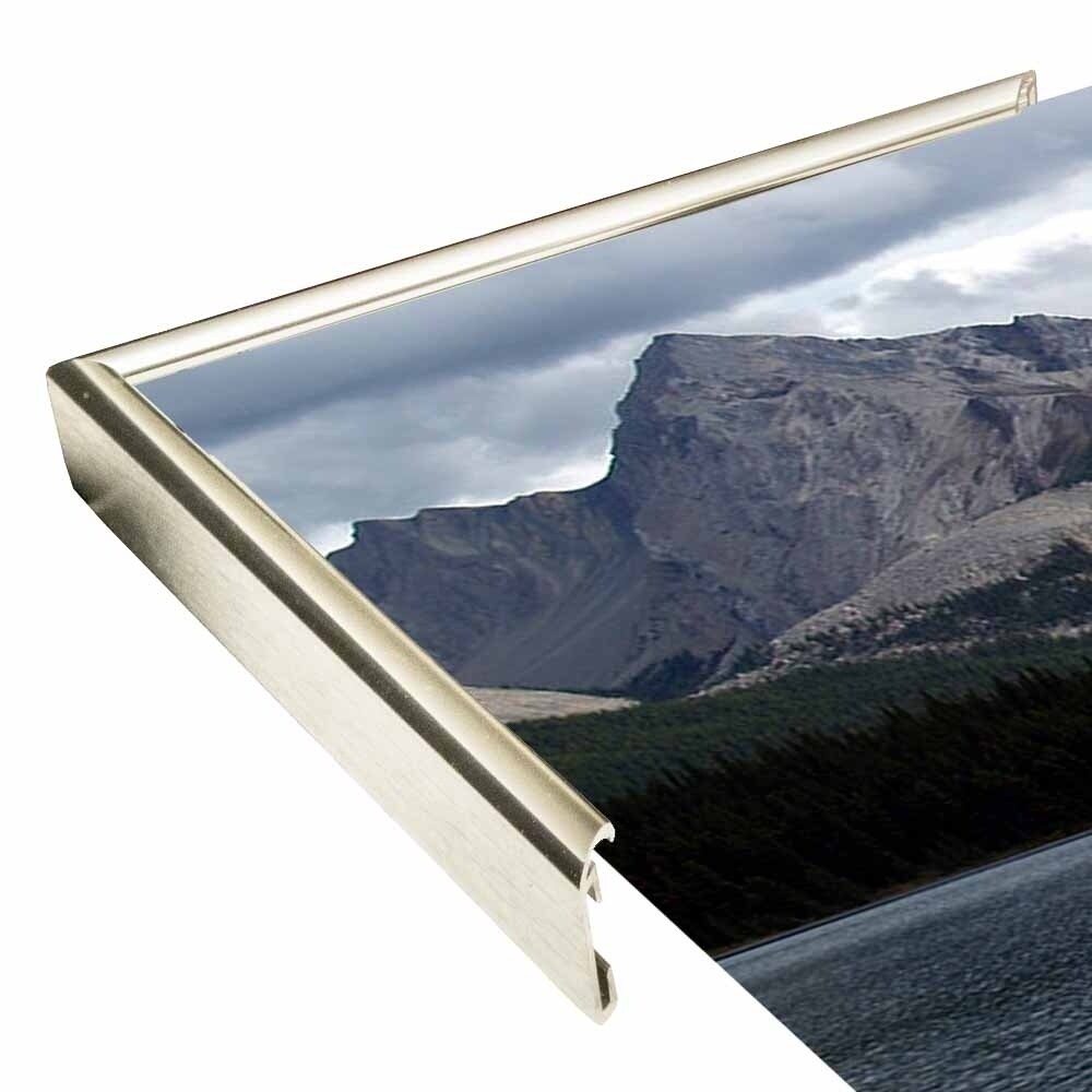 Blue Horizon II-WILWAY109775 Framed Print 18"x36" by Willow Way Studios, Inc.