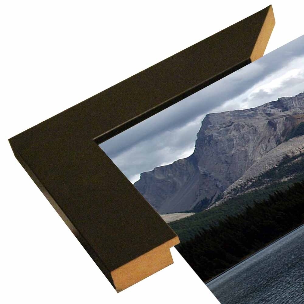 Blue Horizon II-WILWAY109775 Framed Print 18"x36" by Willow Way Studios, Inc.
