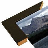 Blue Horizon II-WILWAY109775 Framed Print 18"x36" by Willow Way Studios, Inc.
