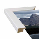Blue Horizon II-WILWAY109775 Framed Print 18"x36" by Willow Way Studios, Inc.