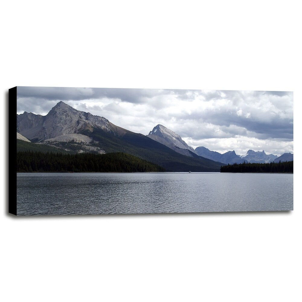 Blue Horizon II-WILWAY109775 Framed Print 18"x36" by Willow Way Studios, Inc.