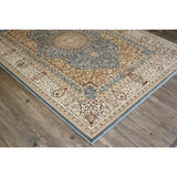 Blue Tehran Persian Area Rug - 8' x 11'