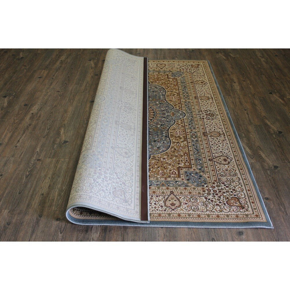 Blue Tehran Persian Area Rug - 8' x 11'