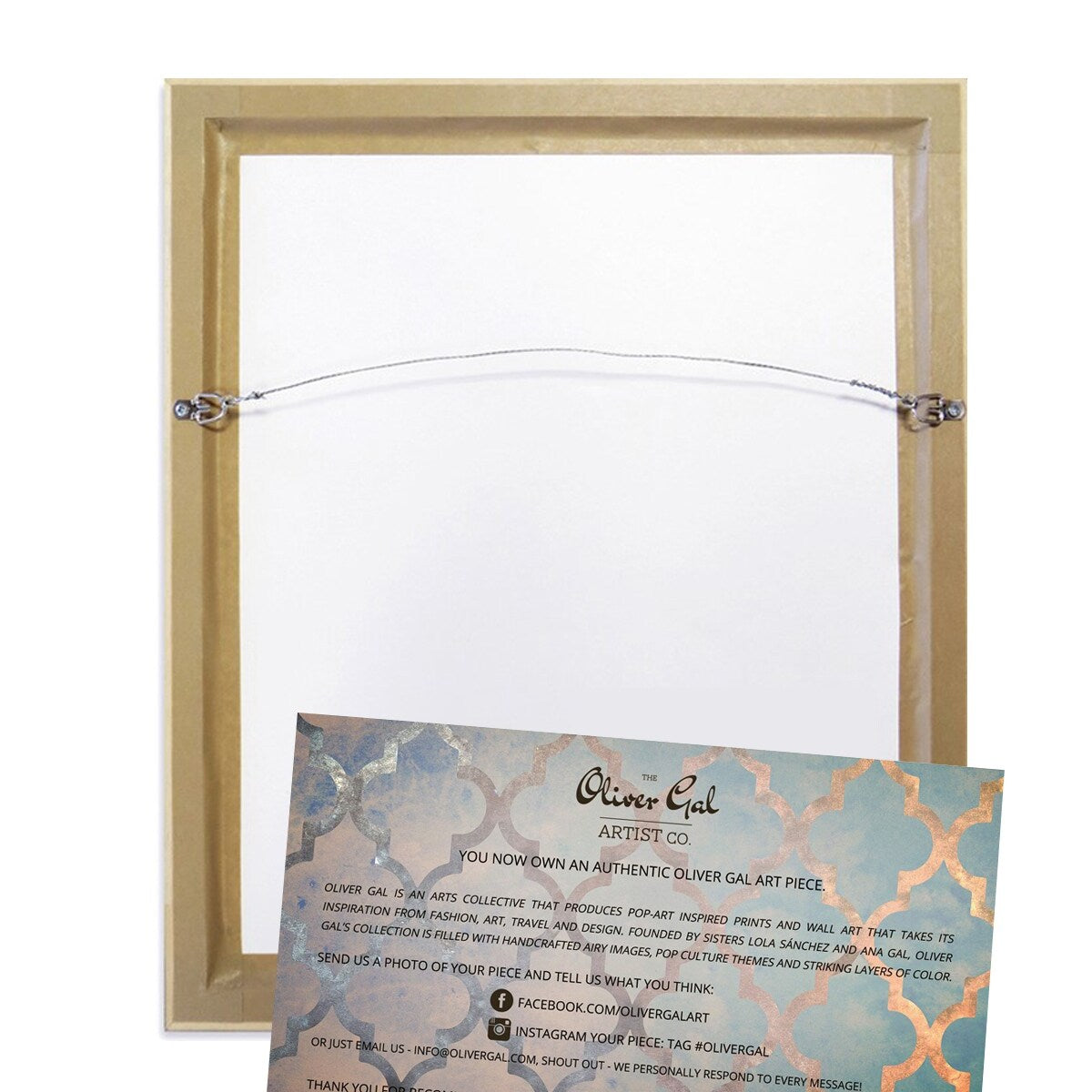 Blue and Gold Abstract Geode Glam Modern Framed Art Print for Entry Way