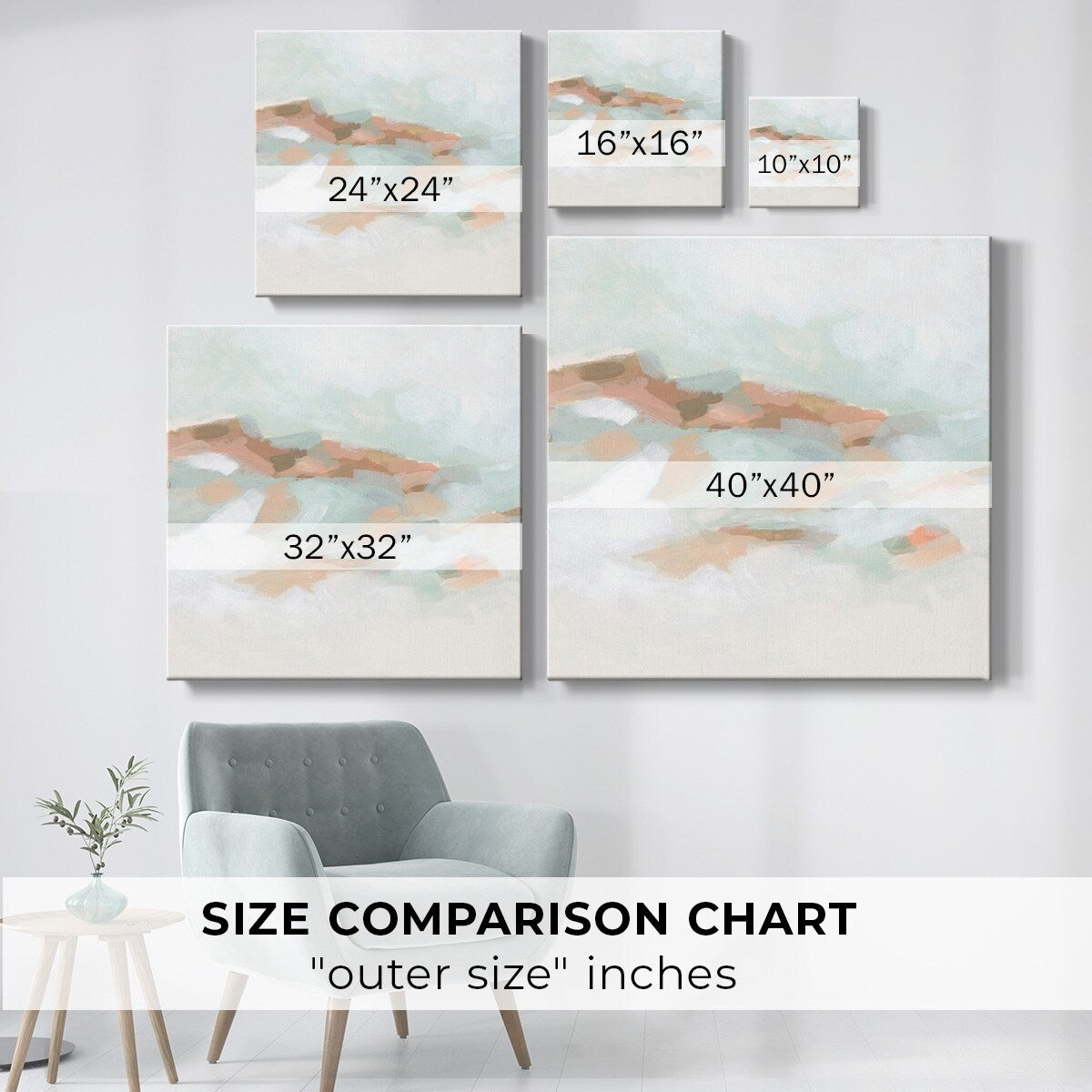Blueridge Clouds I-Gallery Wrapped Canvas