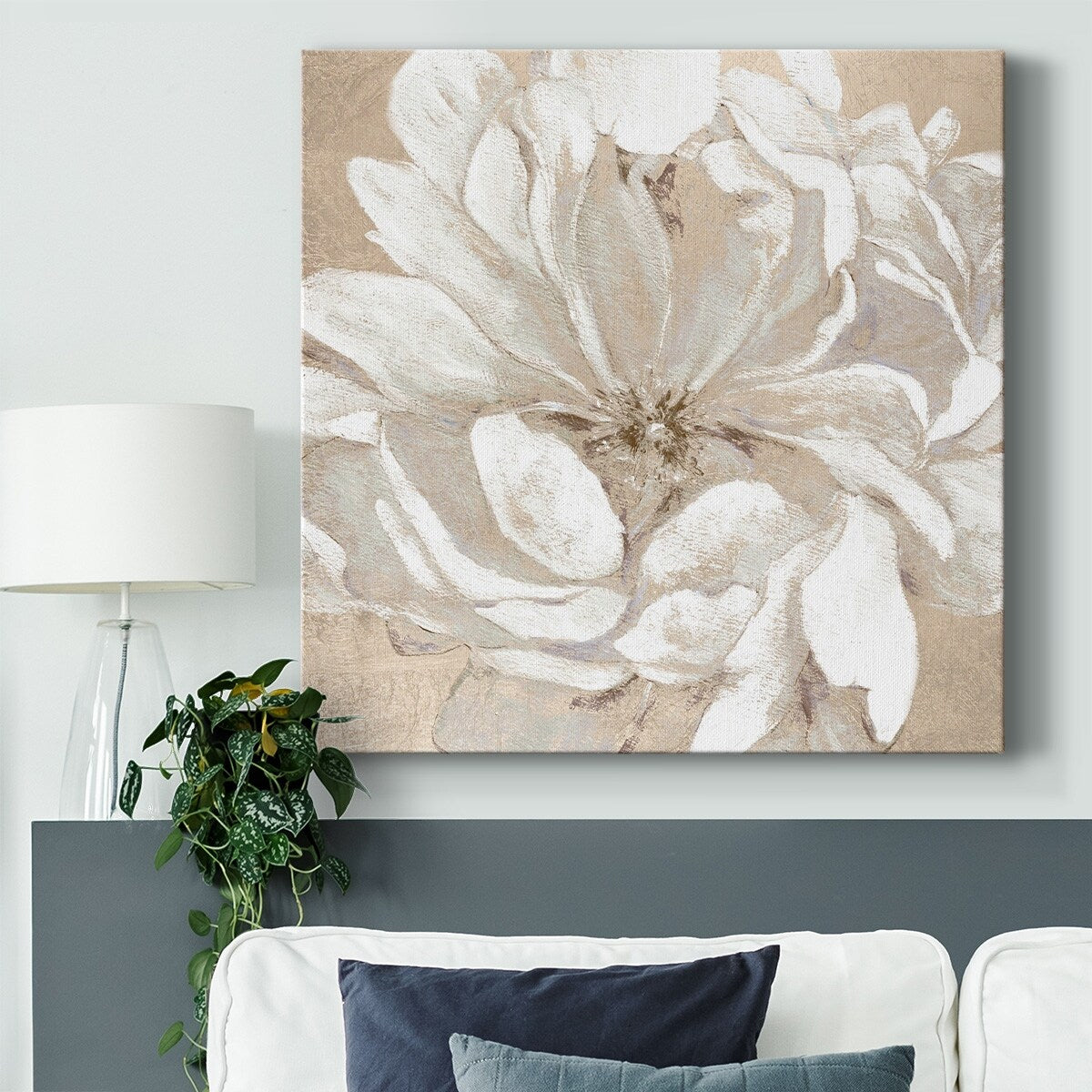 Blushing Bloom I-Gallery Wrapped Canvas