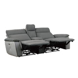 Blythe Power Double Reclining Loveseat with Console