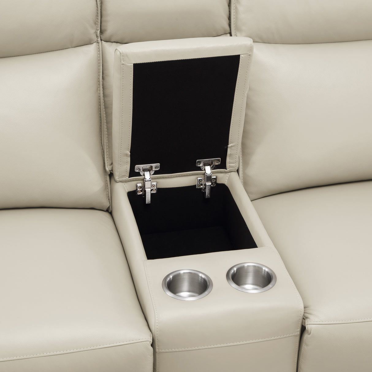 Blythe Power Double Reclining Loveseat with Console