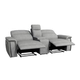 Blythe Power Double Reclining Loveseat with Console