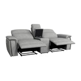 Blythe Power Double Reclining Loveseat with Console