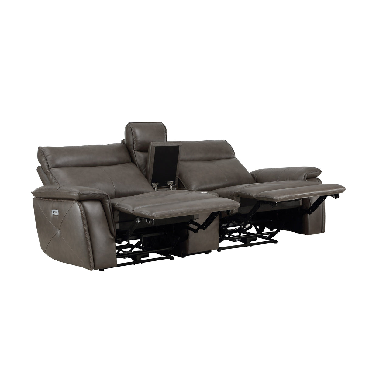 Blythe Power Double Reclining Loveseat with Console