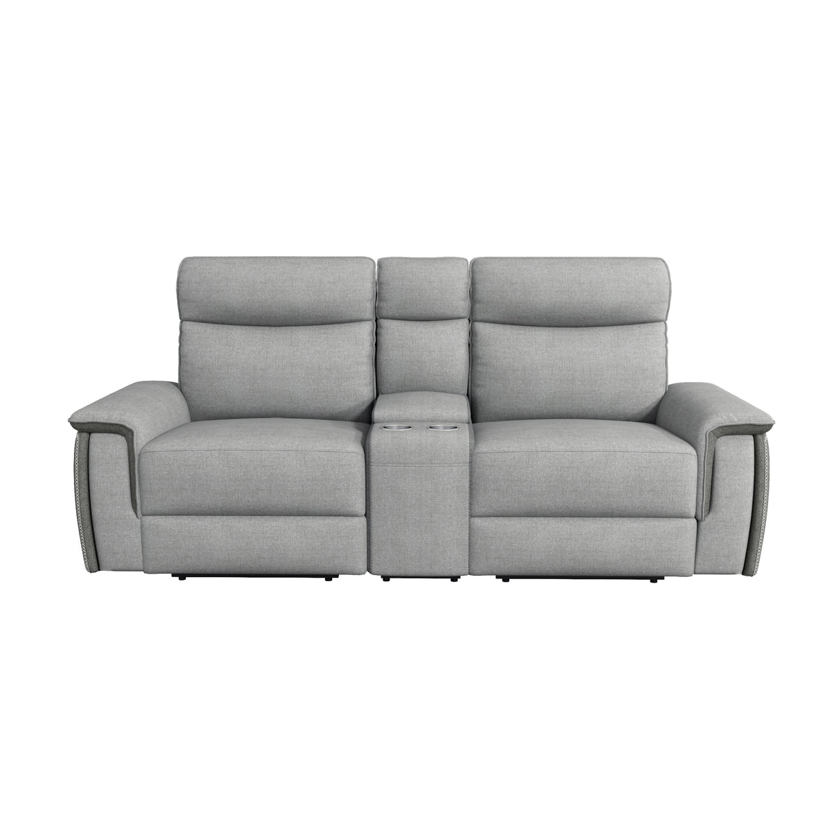 Blythe Power Double Reclining Loveseat with Console