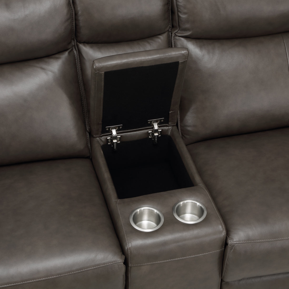 Blythe Power Double Reclining Loveseat with Console