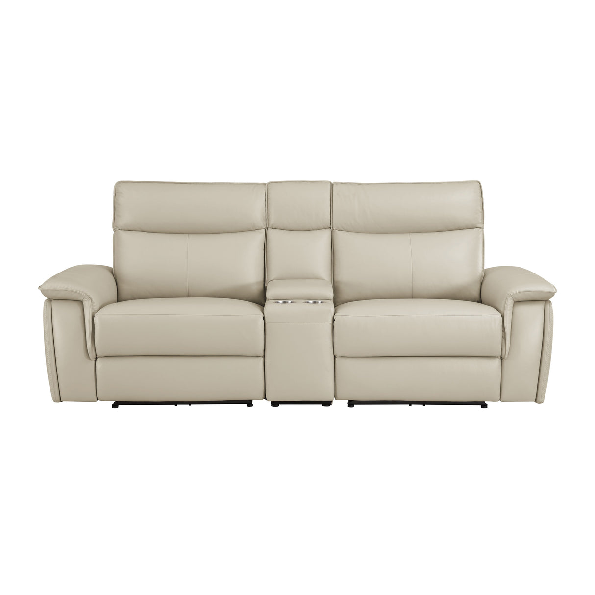 Blythe Power Double Reclining Loveseat with Console