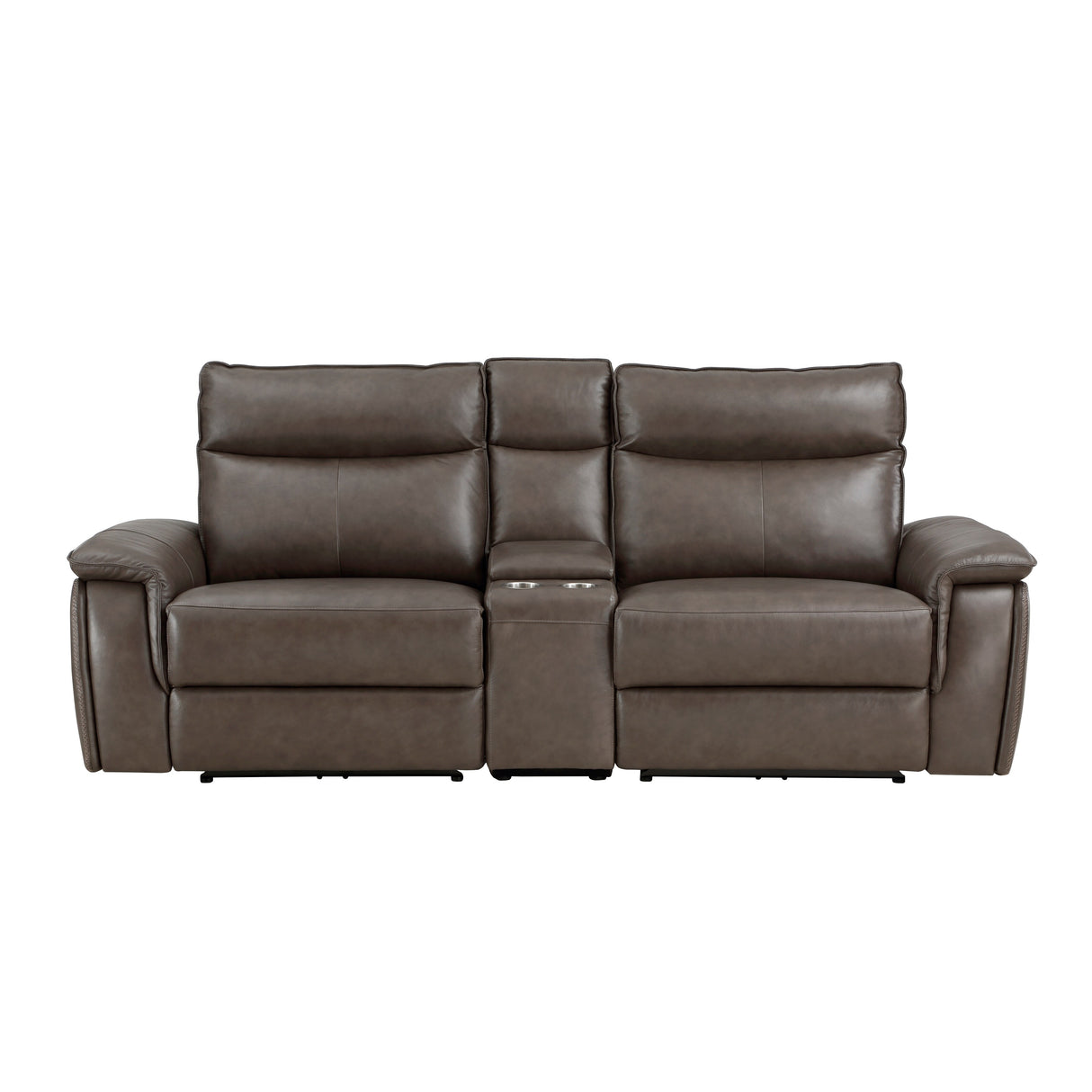 Blythe Power Double Reclining Loveseat with Console