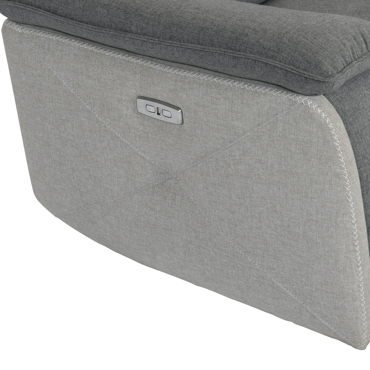 Blythe Power Double Reclining Loveseat with Console
