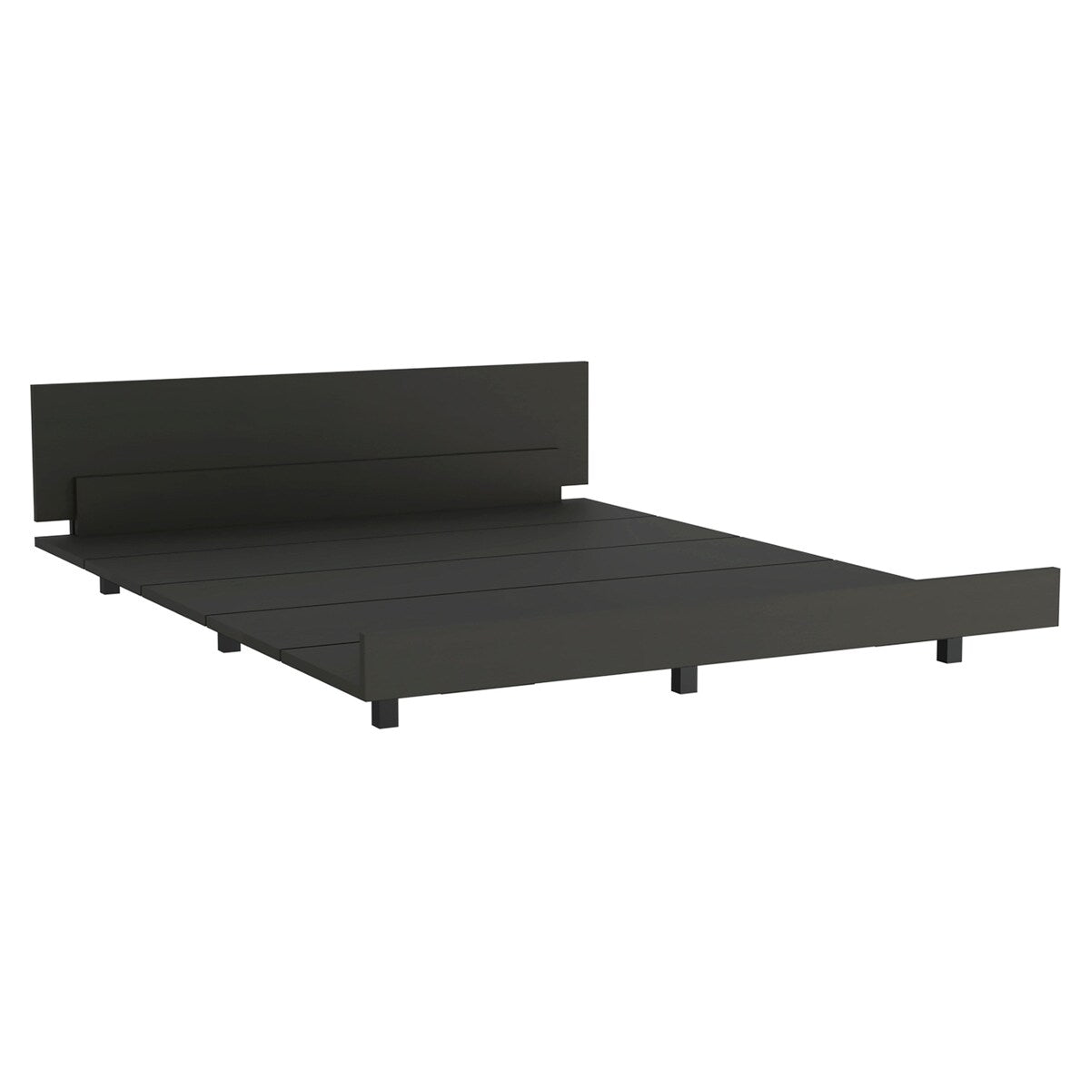 Boahaus Frisia Bed Frame (Grey)