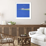 Boat Awaiting the Tide by John Miller Wood Framed Wall Art Print