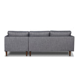 Rye Studio Boca Sofa Chaise RHF with Button Tufted