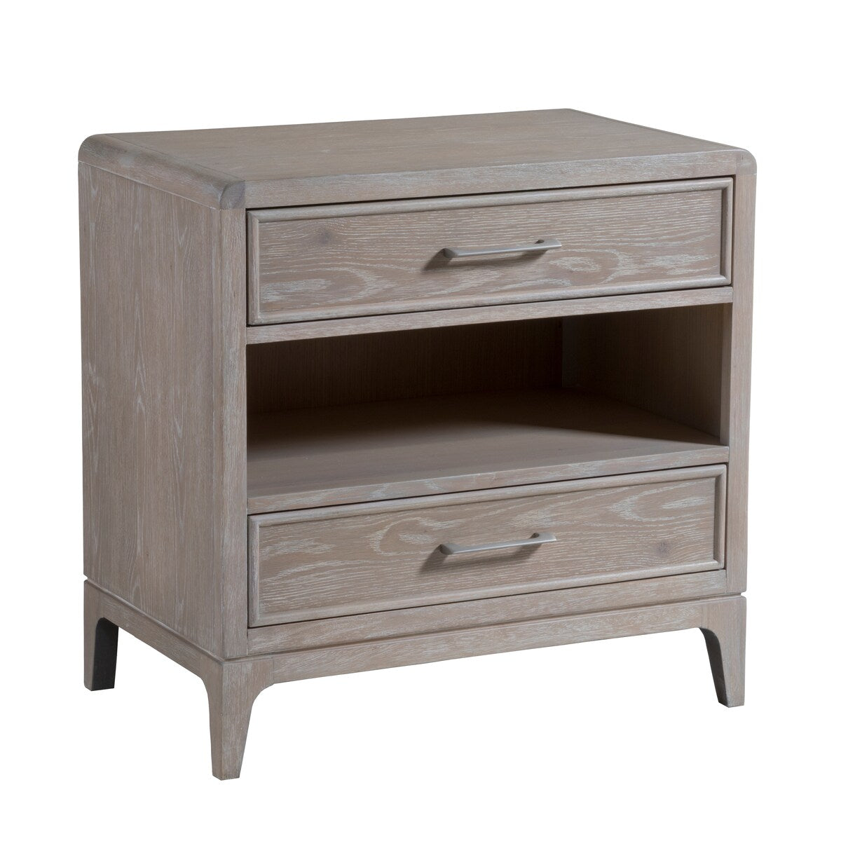Bodhi 2-drawer Open Nightstand with USB