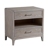 Bodhi 2-drawer Open Nightstand with USB