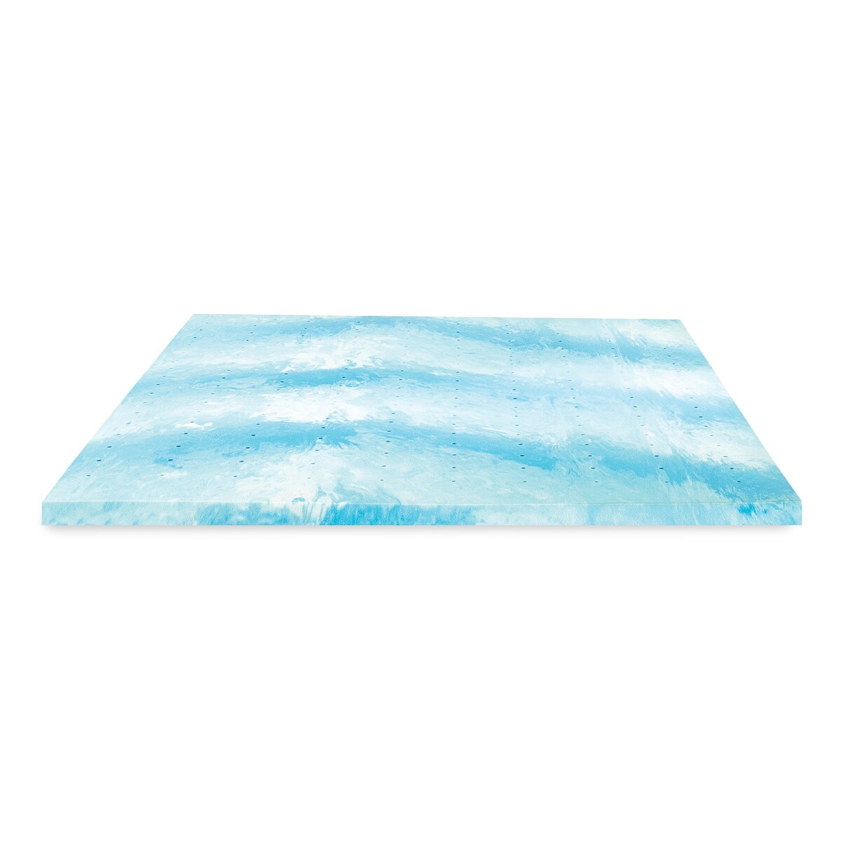 Bodipedic Cooling Gel Swirl Memory Foam Mattress Topper