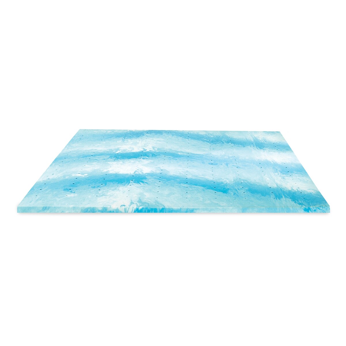 Bodipedic Cooling Gel Swirl Memory Foam Mattress Topper