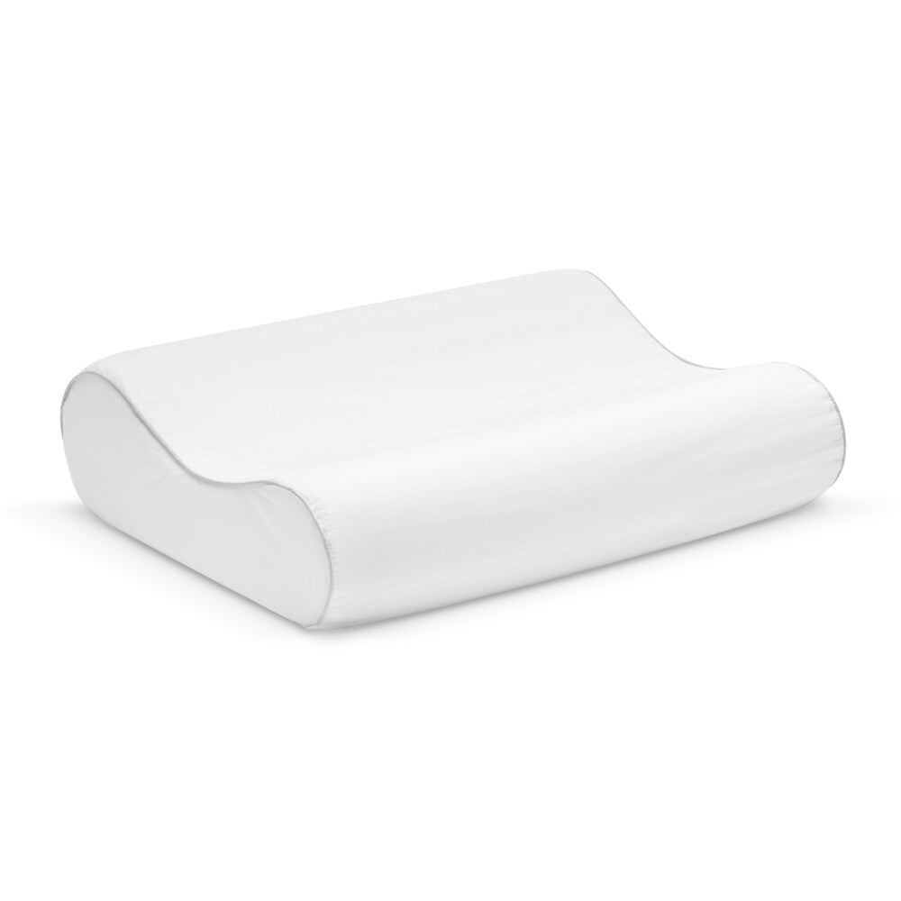 Essentials Memory Foam Medium Comfort Standard-size Contour Pillow