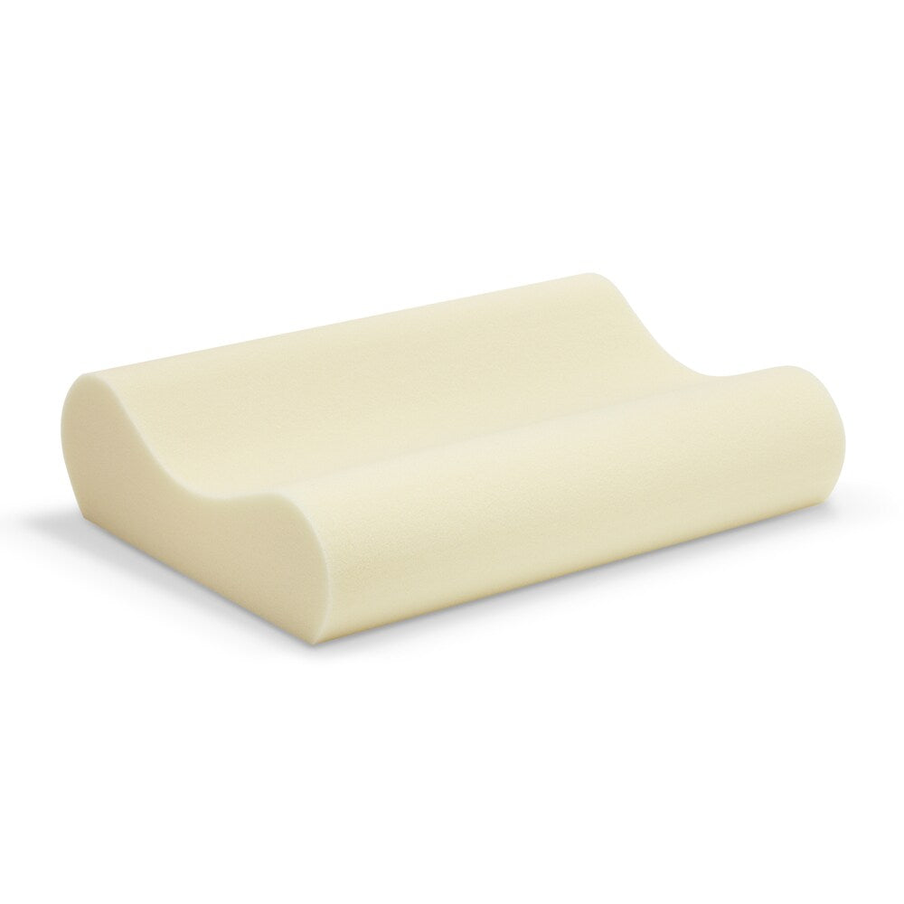 Essentials Memory Foam Medium Comfort Standard-size Contour Pillow
