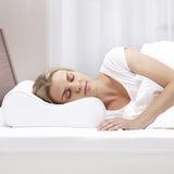 Essentials Memory Foam Medium Comfort Standard-size Contour Pillow