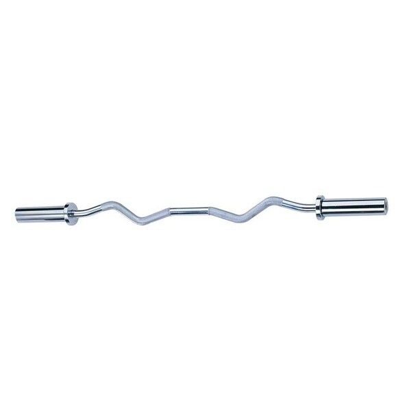 Body Solid OB47 Olympic Curl Bar - Chrome