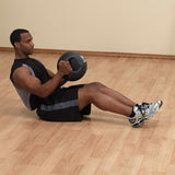 Body Solid Tools BSTDMB10 Dual Grip Medicine Ball - 10lbs - Black
