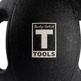 Body Solid Tools BSTDMB10 Dual Grip Medicine Ball - 10lbs - Black