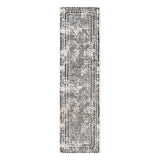 Bohemian Distressed Border Area Rug
