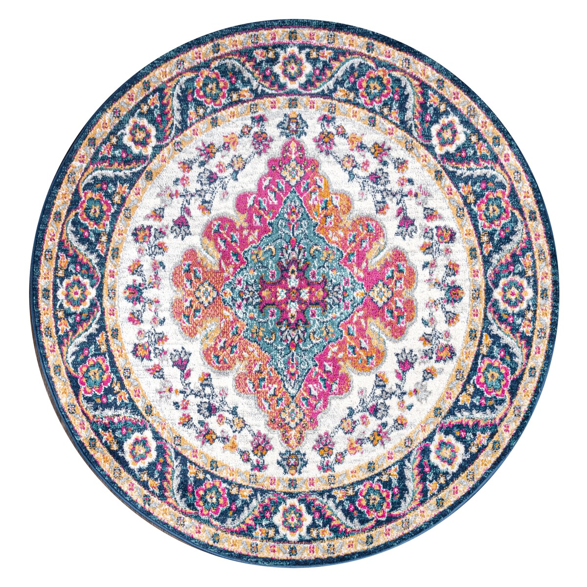 JONATHAN Y Bohemian FLAIR Boho Vintage Medallion Area Rug