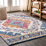JONATHAN Y Bohemian FLAIR Boho Vintage Medallion Area Rug