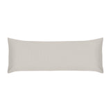 Boho Botanical Leaf Body Pillow Case (Pillow Not Included) Ivory Cream Beige Tan Taupe Linen Woodland Farmhouse Floral Bohemian