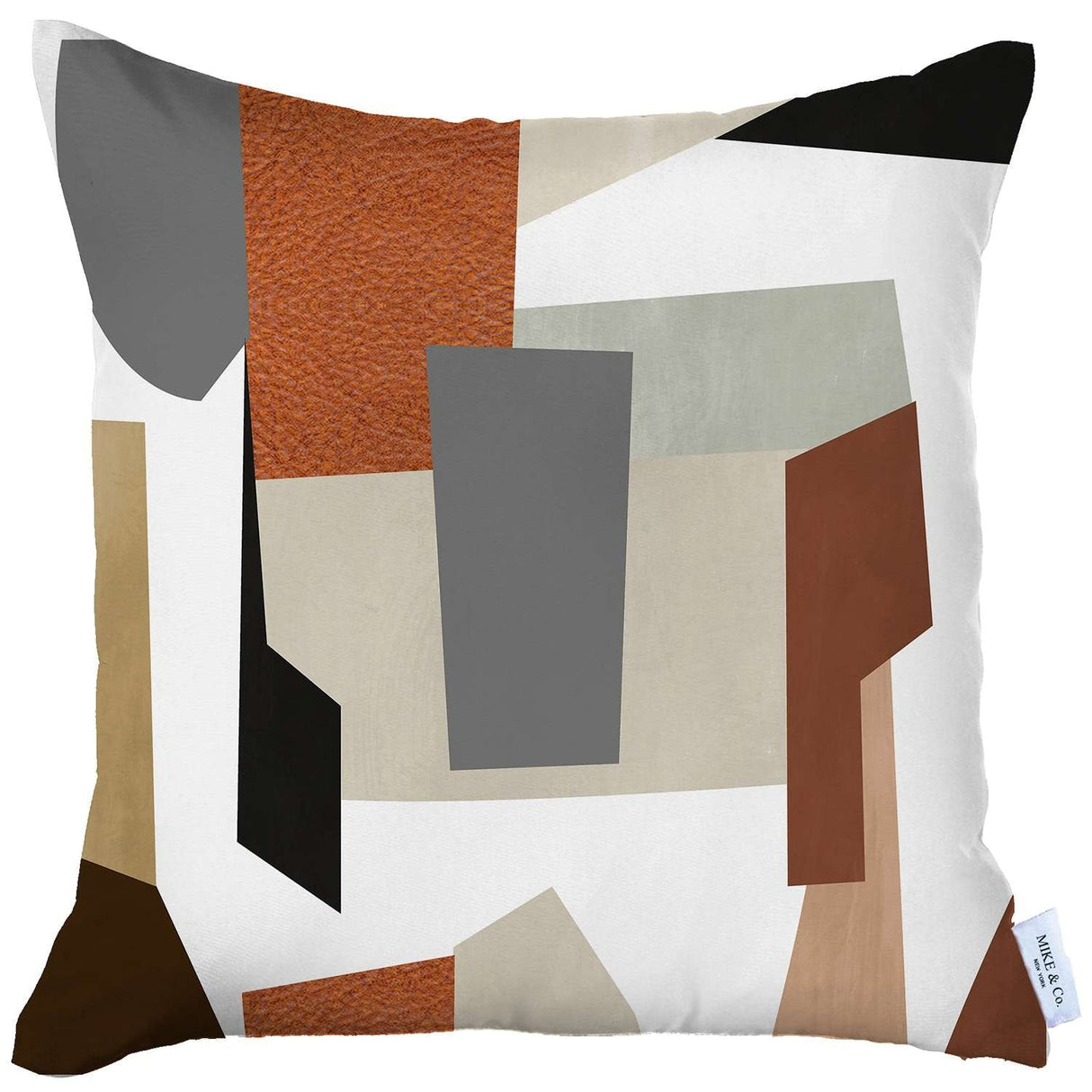Boho-Chic Decorative Printed Jacquard Pillow Cover & Insert