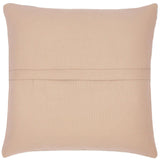Boho Chic Scarlet Hand-Woven Turkish Kilim Pillow 18 in. x 18 in.