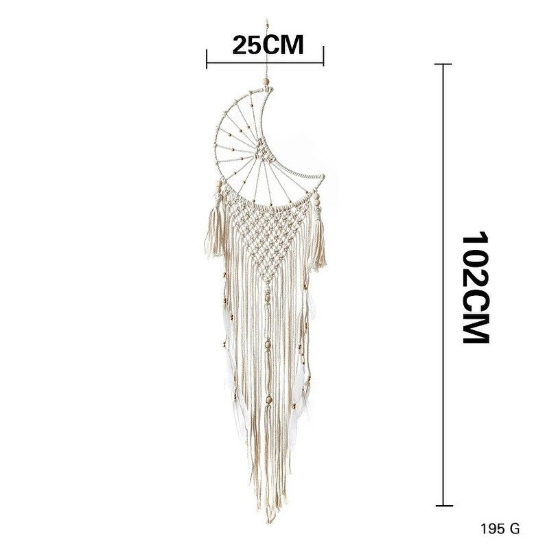 Boho Dream Catcher Wall Hanging Macrame With Lights