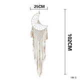 Boho Dream Catcher Wall Hanging Macrame With Lights