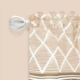 Boho Printed Tier & Valance Set - 2 Sizes