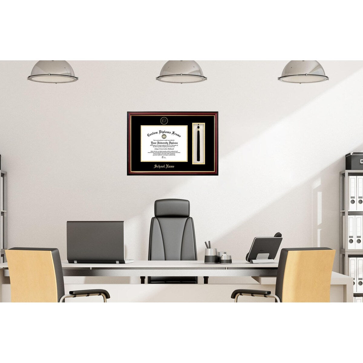 Boise State University 14w x 11h Tassel Box and Diploma Frame