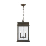 Bolton 2-light Oiled Bronze Outdoor Hanging Lantern/ Pendant