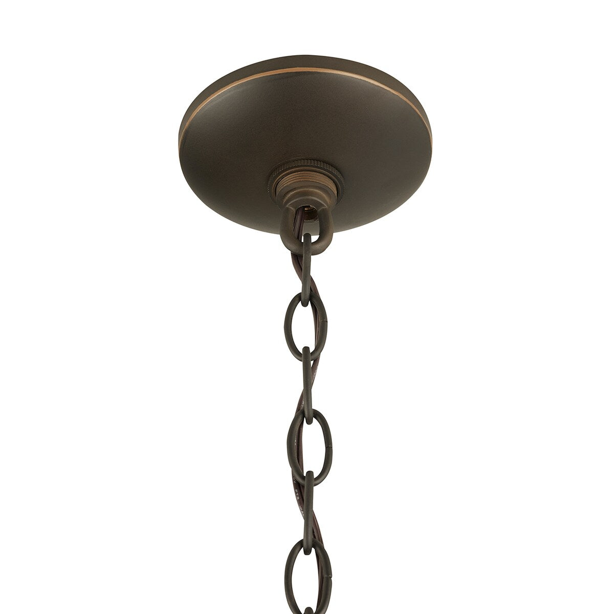 Bolton 2-light Oiled Bronze Outdoor Hanging Lantern/ Pendant