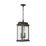 Bolton 2-light Oiled Bronze Outdoor Hanging Lantern/ Pendant